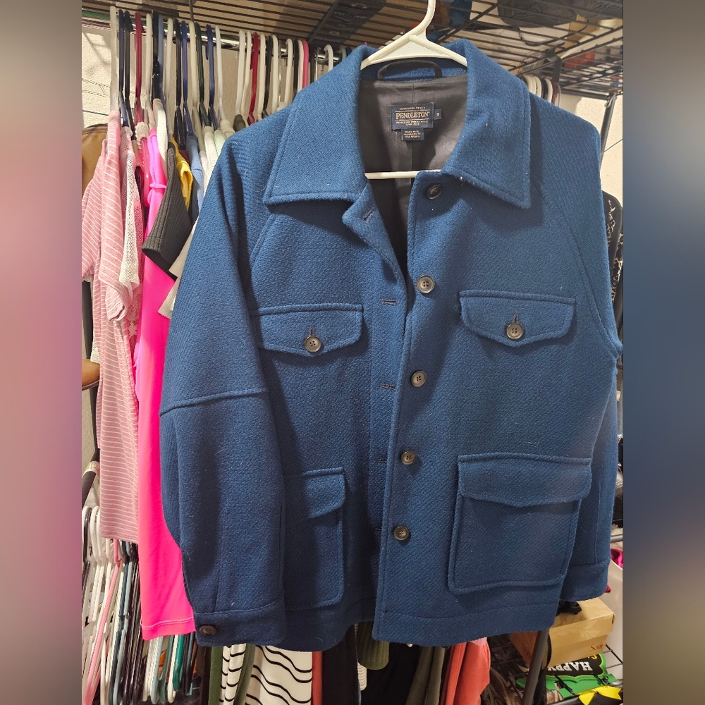 Pendleton Women's Jacket - Dark Blue